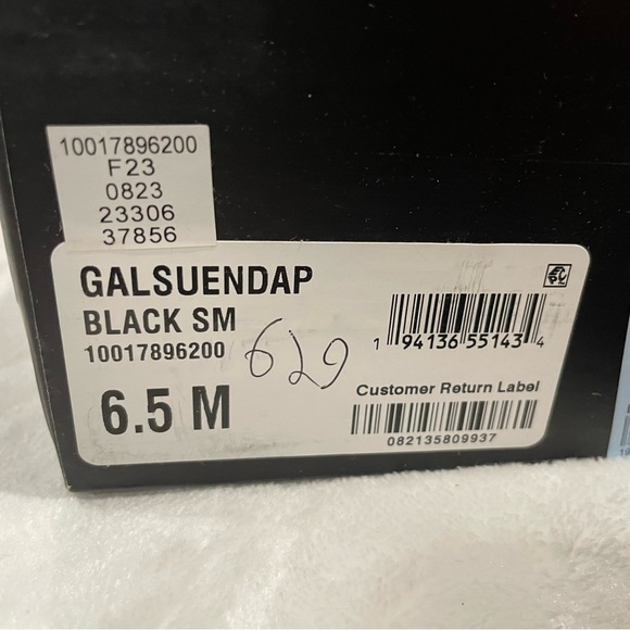 Alfani Galsuenda Platform Black Smooth Heeled Ankle Boots Sz 6.5 BNWB - Picture 9 of 9